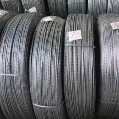 Verdooftechniek 7/1.0 mm 7/1.6 mm Stalen draadstreng voor elektriciteitsleiding