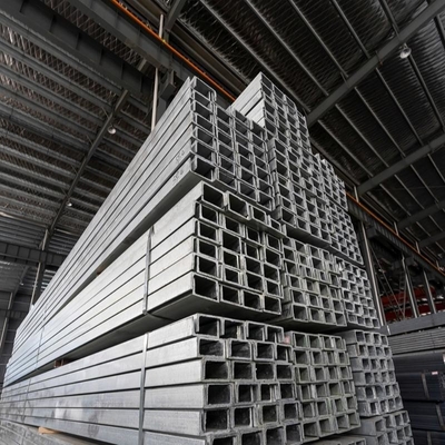 S235jr S355jr A36 Ss400 Stalen profiel warmgewalst C-kanaal 550 mm roestvrijstalen frame