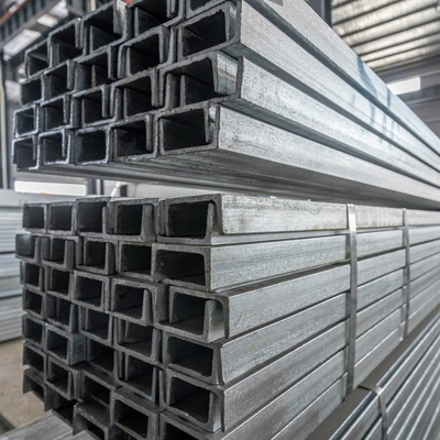 S235jr S355jr A36 Ss400 Stalen profiel warmgewalst C-kanaal 550 mm roestvrijstalen frame