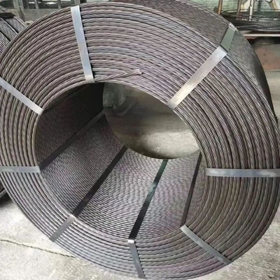 1860MPa laag ontspanning PC Strand Steel Draad touw voor Beton 7 Draad 21,6mm oppervlak