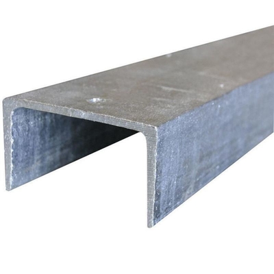 5-12m Lengte Warmgewalst U-balkkanaal S275jr S355jr Ss400 St37 St52 Staalstructuur gegalvaniseerd Q235 Kanaal staal Aanpassing