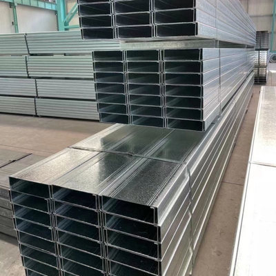Warmgewalst gegalvaniseerd U-balk staal U-kanaal structuurstaal C-kanaal / C-profiel