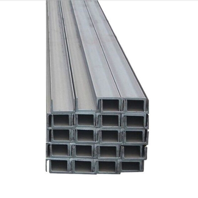 Persoonlijke dikte S355jr Stalen kanaal Gewoon of gegalvaniseerd 40-550 mm Breedte of op maat
