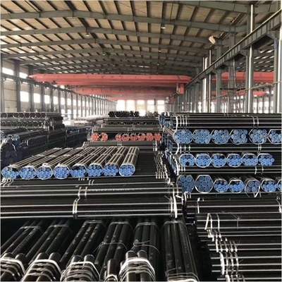 Zwarte coating naadloos stalen buis ASTM A53 A106 API5l 2&quot;-48&quot; Schema 30 Lijnpijp
