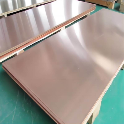 C1011 C1100 C12200 C71500 C17200 Puur koperen plaat met onderhandelbare leverdatum