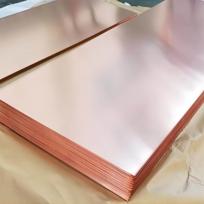 Rode koperen platen/folie/spiraal/strook/platenpapier Koperen plaat van Tu2 T2 Tp2 Tp1 C1011 C10100 C10300 C11000 C12200 C1201