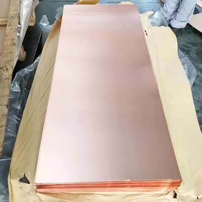 Rode koperen platen/folie/spiraal/strook/platenpapier Koperen plaat van Tu2 T2 Tp2 Tp1 C1011 C10100 C10300 C11000 C12200 C1201