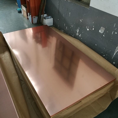 Rode koperen platen/folie/spiraal/strook/platenpapier Koperen plaat van Tu2 T2 Tp2 Tp1 C1011 C10100 C10300 C11000 C12200 C1201