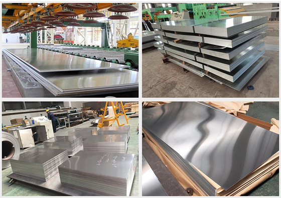 1060 3003 5052 5083 6061 6063 7050 7075 Aluminiumplaat/plaat met een dikte van 0,2-8,0 mm