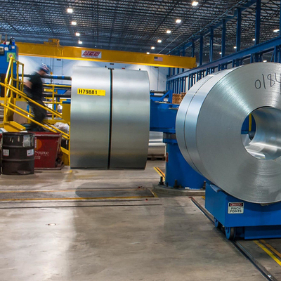 Custom Diameter Silver Aluminium Coil/Roll voor dakbedekking met verschillende legering en temperatuur