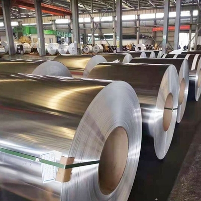 Custom Diameter Silver Aluminium Coil/Roll voor dakbedekking met verschillende legering en temperatuur