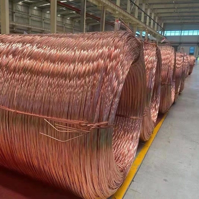 Custom Breed Brass Copper Alloy Red Copper Wire met zilveren coating High Purity 99,99%
