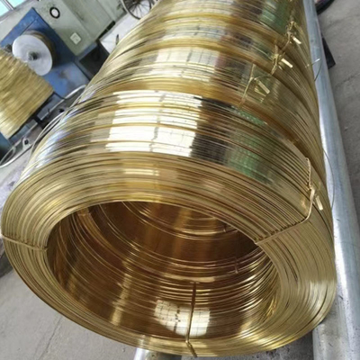 Custom Breed Brass Copper Alloy Red Copper Wire met zilveren coating High Purity 99,99%