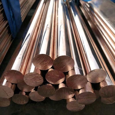 C1100 C1201 C1220 8 mm Pure Flat Rod Square Copper Bus Bar voor elektrische stroomgeleiding