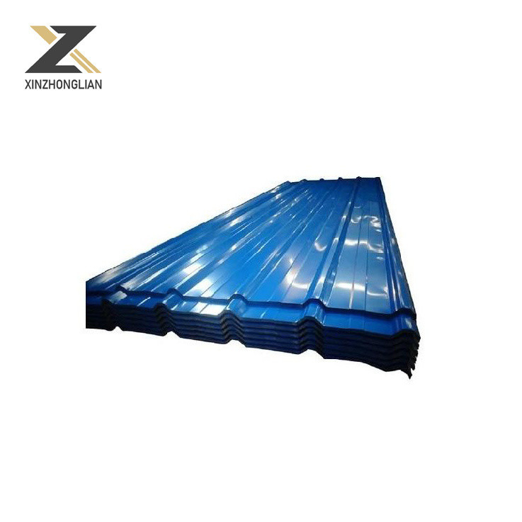 Voorlaag S235jr/S355jr/Ss400/St37 gegalvaniseerde plaat Metalen dakbedekking golfmatig stalen plaat