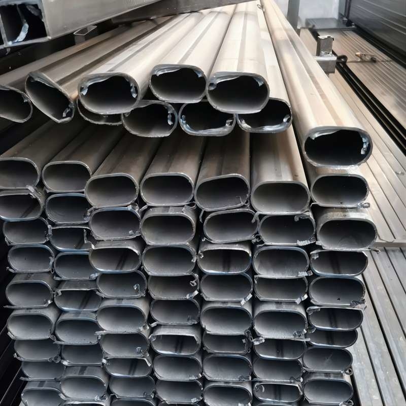 Temperatuur O H112 6061 6063 7075 Aluminiumbuis voor glazen muren en industriële
