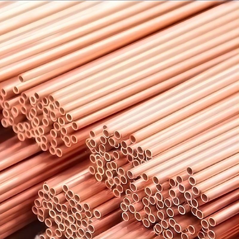 C1100 C1201 C1220 8 mm Pure Flat Rod Square Copper Bus Bar voor elektrische stroomgeleiding