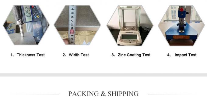 30-275G/M² Zinc Coating Galvanized Sheet